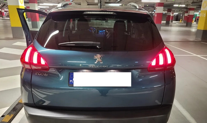 Peugeot 2008 cena 49500 przebieg: 236000, rok produkcji 2016 z Poznań małe 277